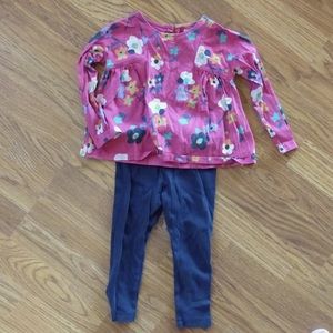 Floral Two Piece Set by Tea Collection